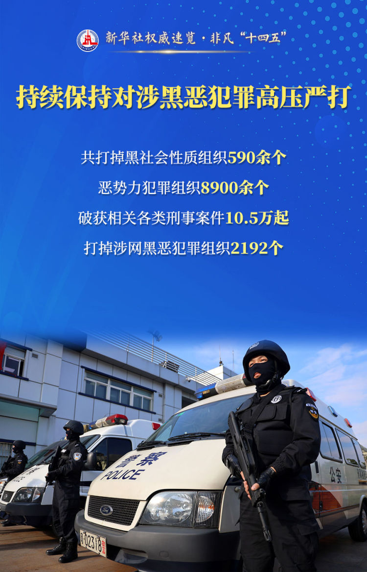 新华社权威速览·非凡“十四五”| 守护“平安中国”，公安机关这样干