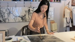 住在画里的光阴——画家李冰花与她的黔阳古城