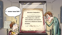 【Actualité en caricatures】Trop honteux pour y répondre.