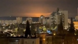 视频丨以色列南部遭伊朗导弹袭击 致两人轻伤