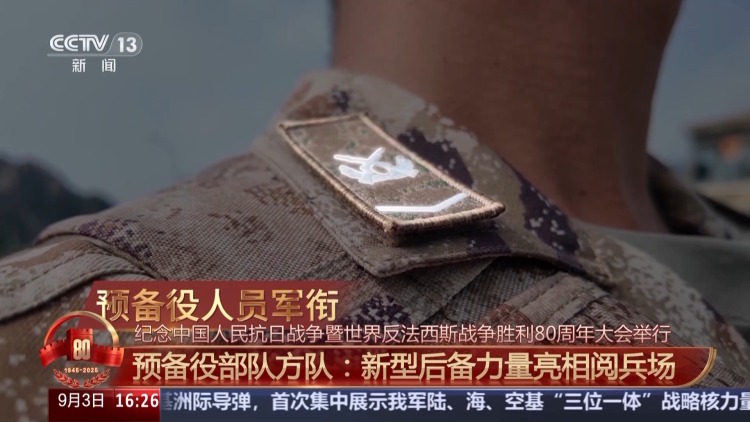 新型后备力量亮相！最齐全的军旗臂章 8大军兵种首次汇聚