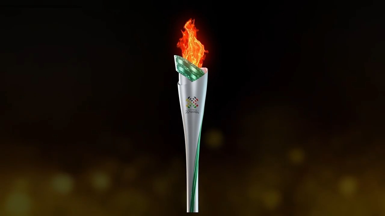 世界运动会火种成功采集 首次火炬传递今日举行