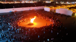 武威民勤县全力保障“请到民勤种棵树”志愿活动