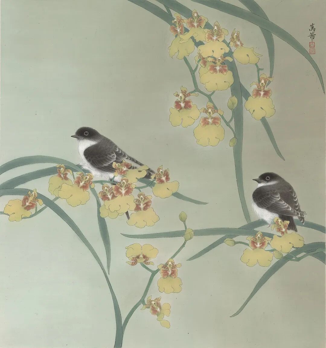 万芾“花鸟世界”中的二十四节气:霜降