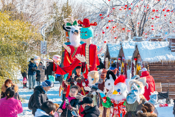 Icy and Snowy Happy Season Opening of the Tangshan Shadow Puppets Park
