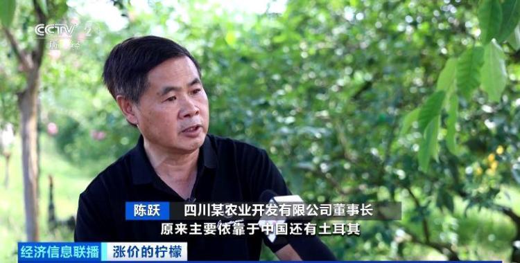 国际订单“抢空”库存 全球供应趋紧推高柠檬价格