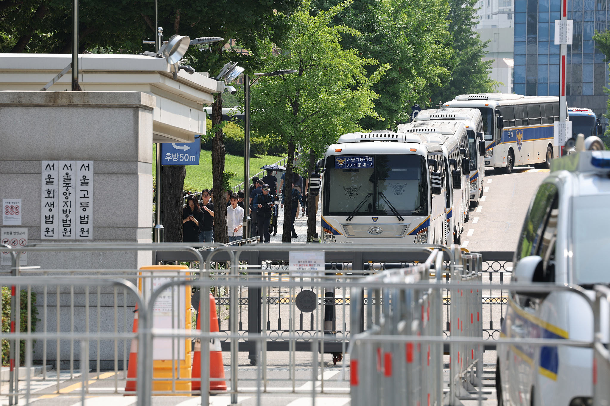 法庭问询结束 韩国法院将决定是否再度拘留尹锡悦