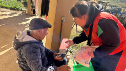 寒冬至，暖意浓！邵阳市北塔区开展“银龄关爱”志愿活动