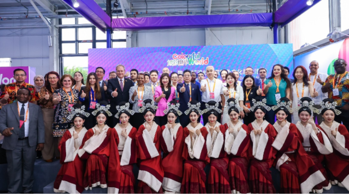 Eighth Colourful World - Cultural Exhibition of Countries along the Belt and Road Kicks Off_fororder_312