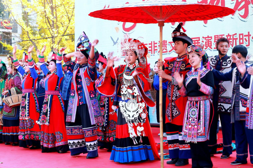 Panzhou, Guizhou Hosts “Inheriting the Artistic Legacy · Charming Panzhou” Intangible Cultural Heritage Showcase_fororder_图片17