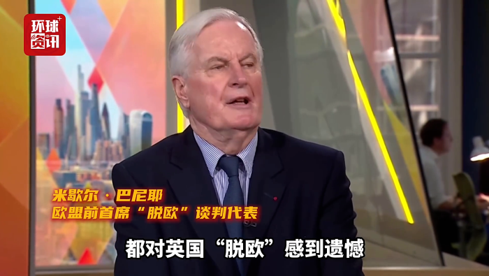 视频｜欧盟前首席“脱欧”谈判代表：英国“脱欧”十年仍是双输_fororder_图片1