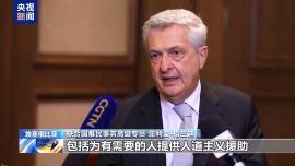 总台记者专访丨联合国专员：人道主义与发展援助对帮助难民缺一不可