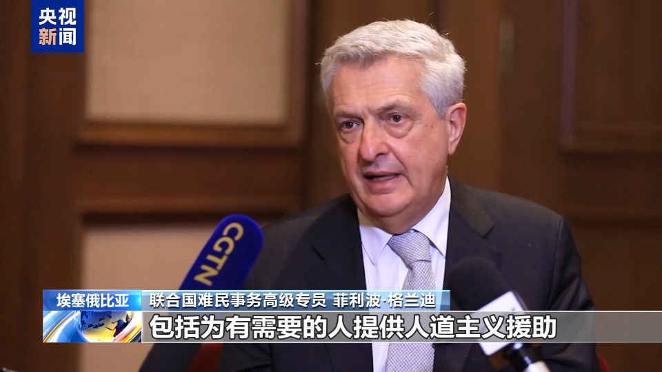 总台记者专访丨联合国专员：人道主义与发展援助对帮助难民缺一不可