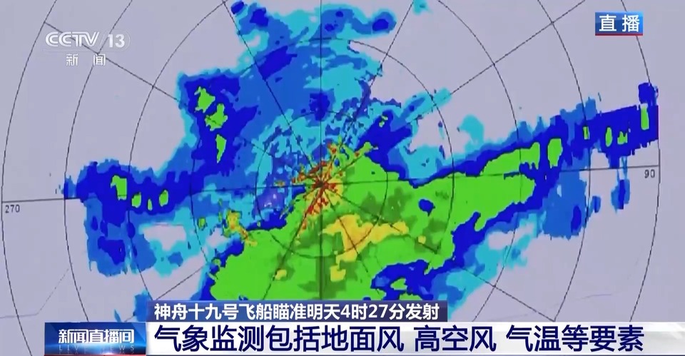 神十九发射瞄准明天4时27分 天气咋样？最新会商结果→