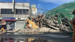 菲律宾在建酒店坍塌事故已致5人死亡