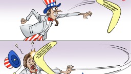 【Actualité en caricatures】Le retour du boomerang l'atteignit en plein front