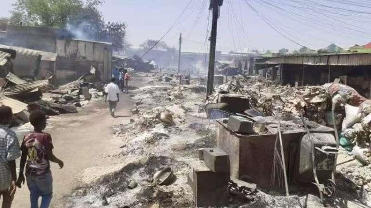苏丹西部两个市场遭无人机袭击 至少19人死亡