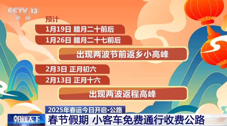 春节放哪几天？高速公路啥时候免费？你关心的都在这里→