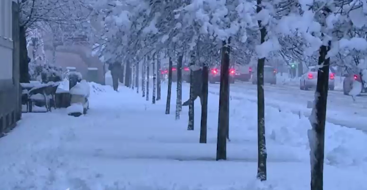 暴雪席卷巴尔干半岛多国 超十万户家庭遭遇停电