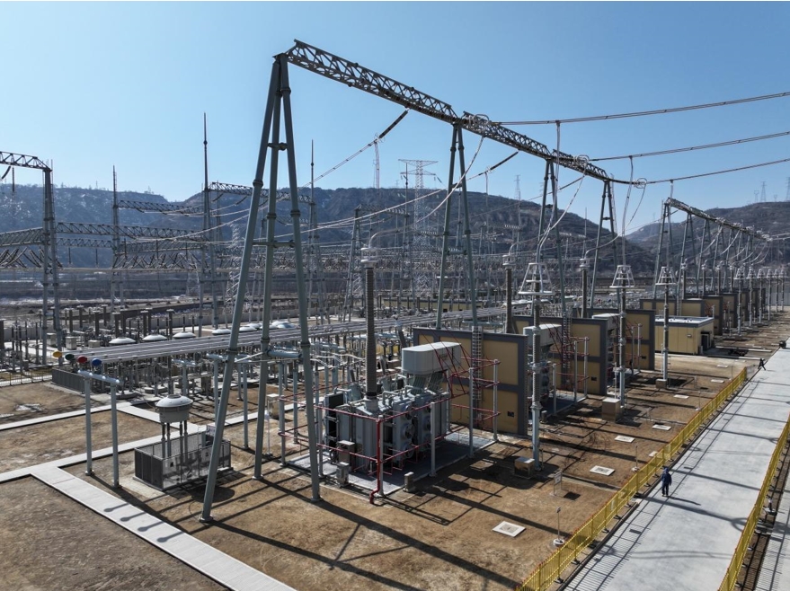 【原创】“陇电入鲁”配套甘肃庆阳北750千伏输变电工程建成投运_fororder_微信截图_20250304094314