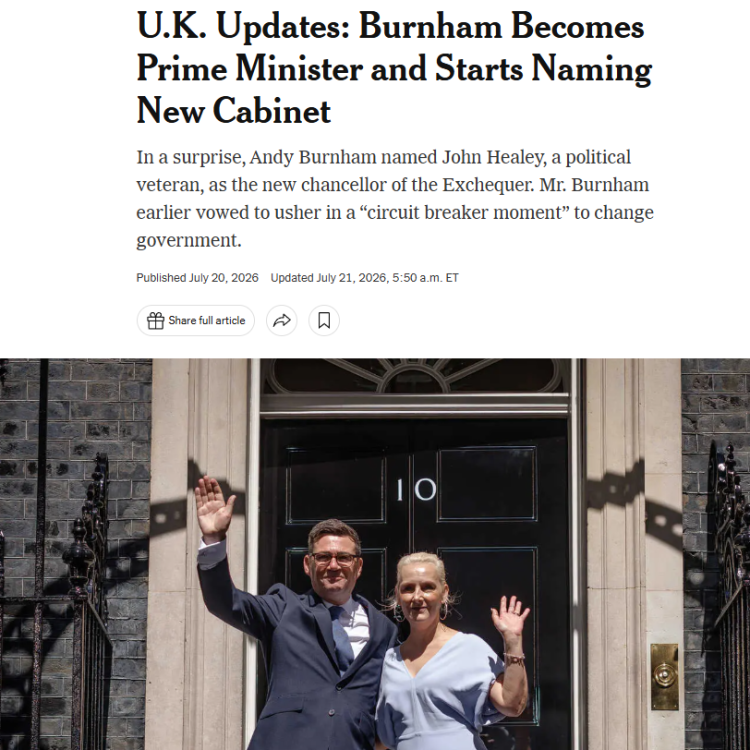 闪评｜伯纳姆组建新内阁 英国政策将转向何方？