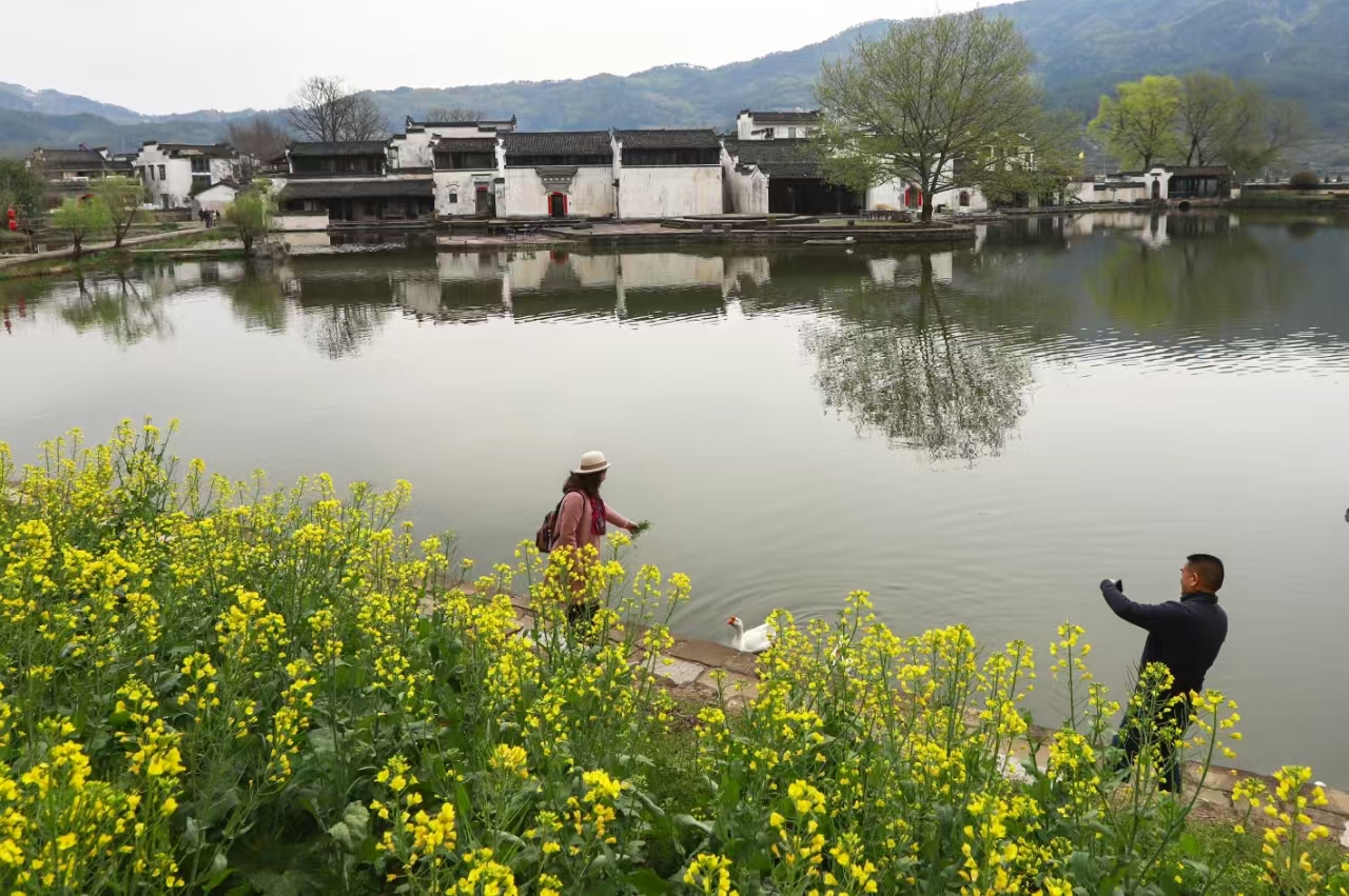 春日呈坎：徽韵古村入画来_fororder_古村落4