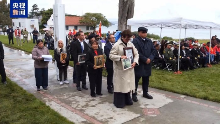 视频丨美纪念“巴丹死亡行军”84周年 铭记日本战争罪行