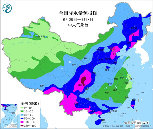 下周雨热形势大变化！这些地方要提前感受三伏天 北方雨季或提前到来