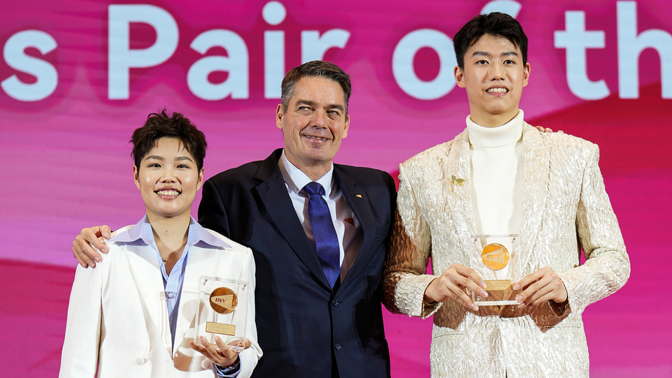 谌龙入选世界羽联名人堂 国羽收获多项年度最佳