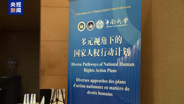 视频丨“多元视角下的国家人权行动计划”主题边会在日内瓦举行_fororder_图片1