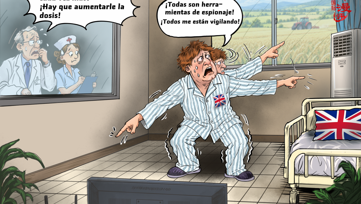 【Caricatura editorial】Él imagina amenazas donde no las hay