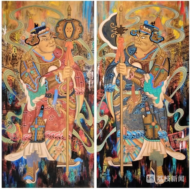 何以中国 | 阆中门神画：以门为纸绘神韵，千年传承新阆潮