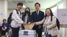 第21届韩国总统大选提前投票今起举行