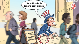 【Actualité en caricatures】Vendre la paix