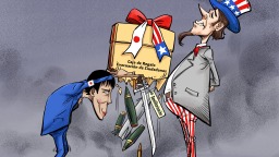 【Caricatura editorial】“Disfrazar” la verdadera intención