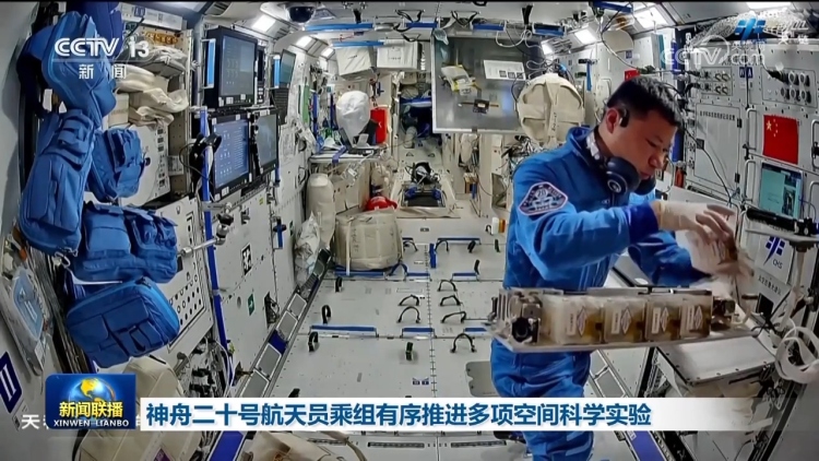 神舟二十号航天员乘组有序推进多项空间科学实验