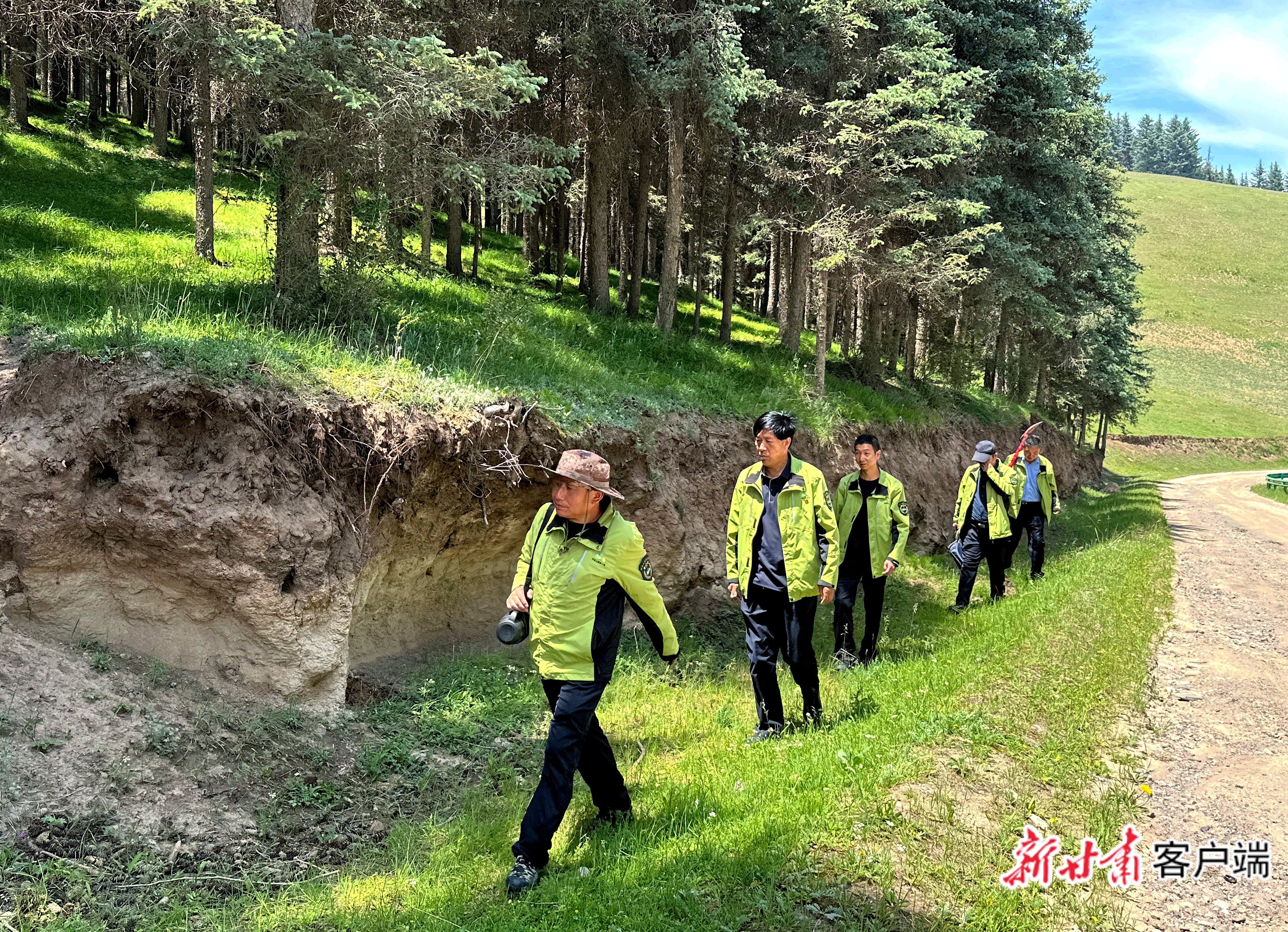 守护祁连万顷绿——甘肃祁连山国家级自然保护区管护中心黄草岭资源管护站护林一线见闻_fororder_祁连山2