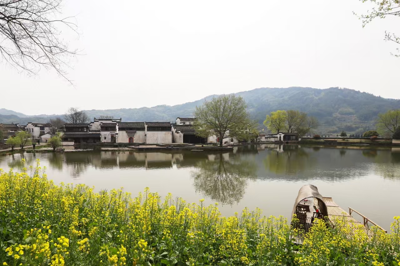 春日呈坎：徽韵古村入画来_fororder_古村落1