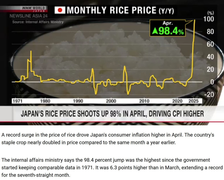 深观察丨“大米危机”撼动日本政坛