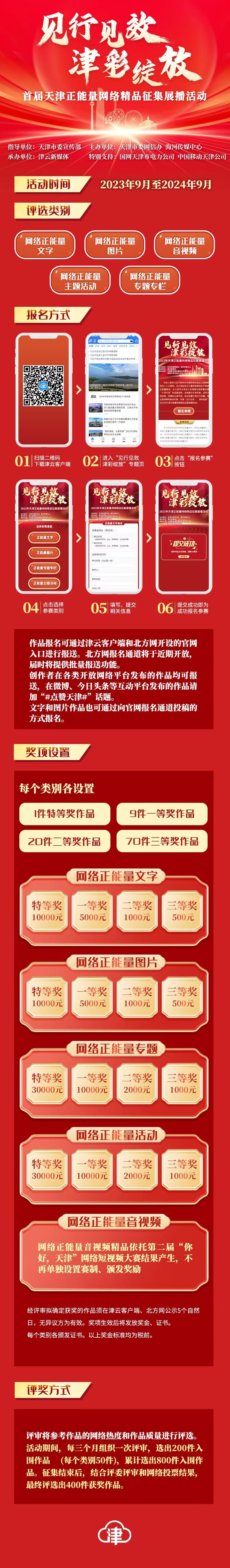 “见行见效 津彩绽放”活动第四个季赛火热征集中