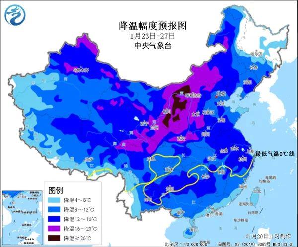 雨雪范围或波及全国!节前大寒潮将至 春运返乡需警惕