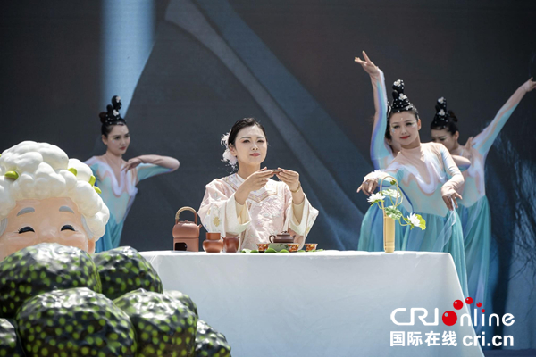 第十一届海峡两岸（宜兴）素食文化暨绿色生活名品博览会在佛光祖庭宜兴大觉寺开幕（两岸关系）_fororder_3
