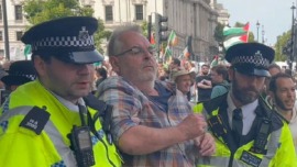 视频丨英国伦敦警方逮捕超400名支持巴勒斯坦抗议者