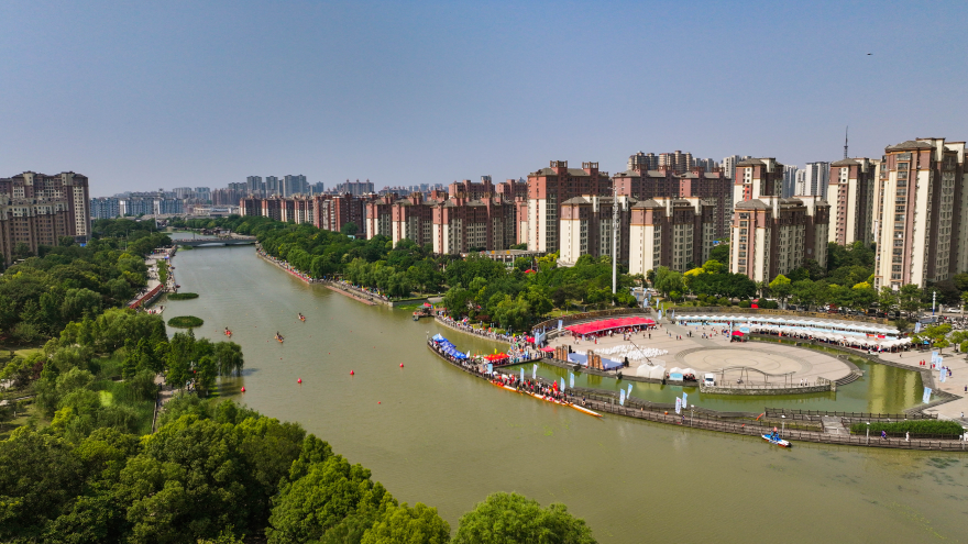 Bengbu Wuhe: Racing Dragons and Splitting Waves to Celebrate the Dragon Boat Festival_fororder_图片12
