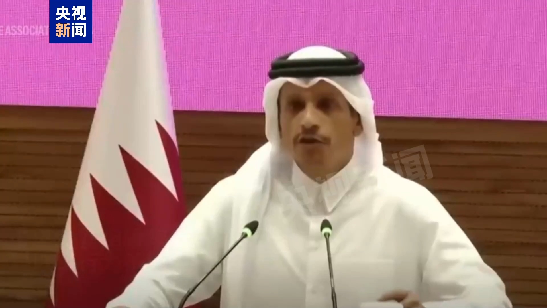 视频丨卫星图片流出 呈现卡塔尔多哈遭以军袭击前后对比