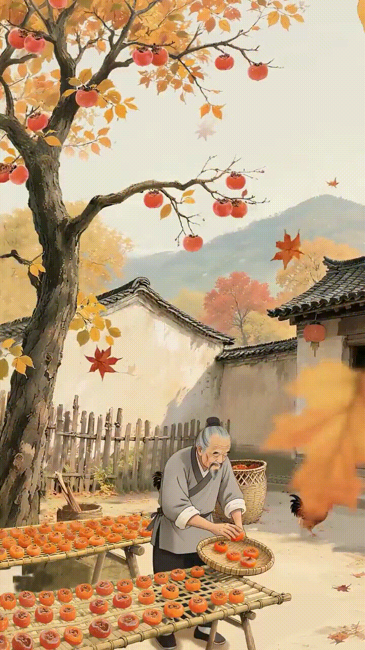 文化中国行·人间好时节｜霜降：金秋映彩 “柿柿”皆成