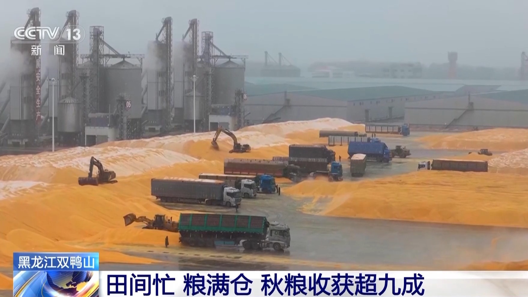 秋收进入冲刺阶段 各地多举措确保粮食“颗粒归仓”