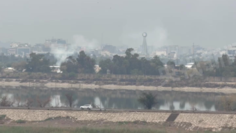 视频丨伊拉克巴格达“绿区”内美驻伊拉克使馆附近遭袭