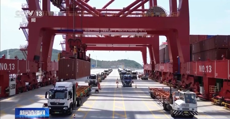 中国经济半年报丨多维发力 我国物流运行效率继续提升