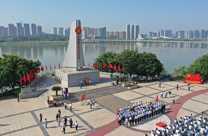 铭记峥嵘九十载 继往开来再出发——回访中央红军长征出发地